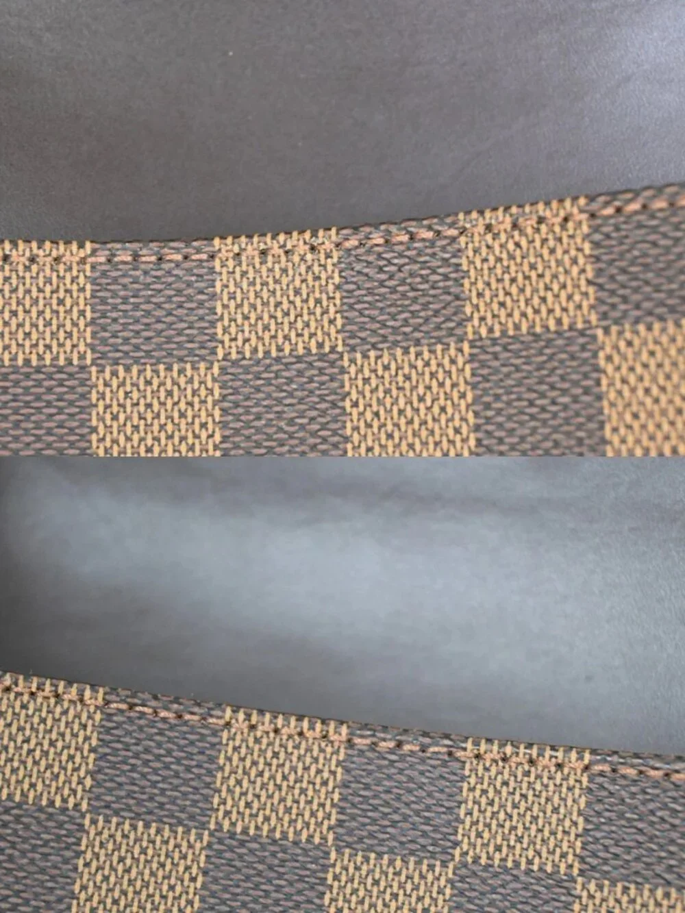LOUIS VUITTON Altona GM Business Hand Bag Damier Ebene Leather